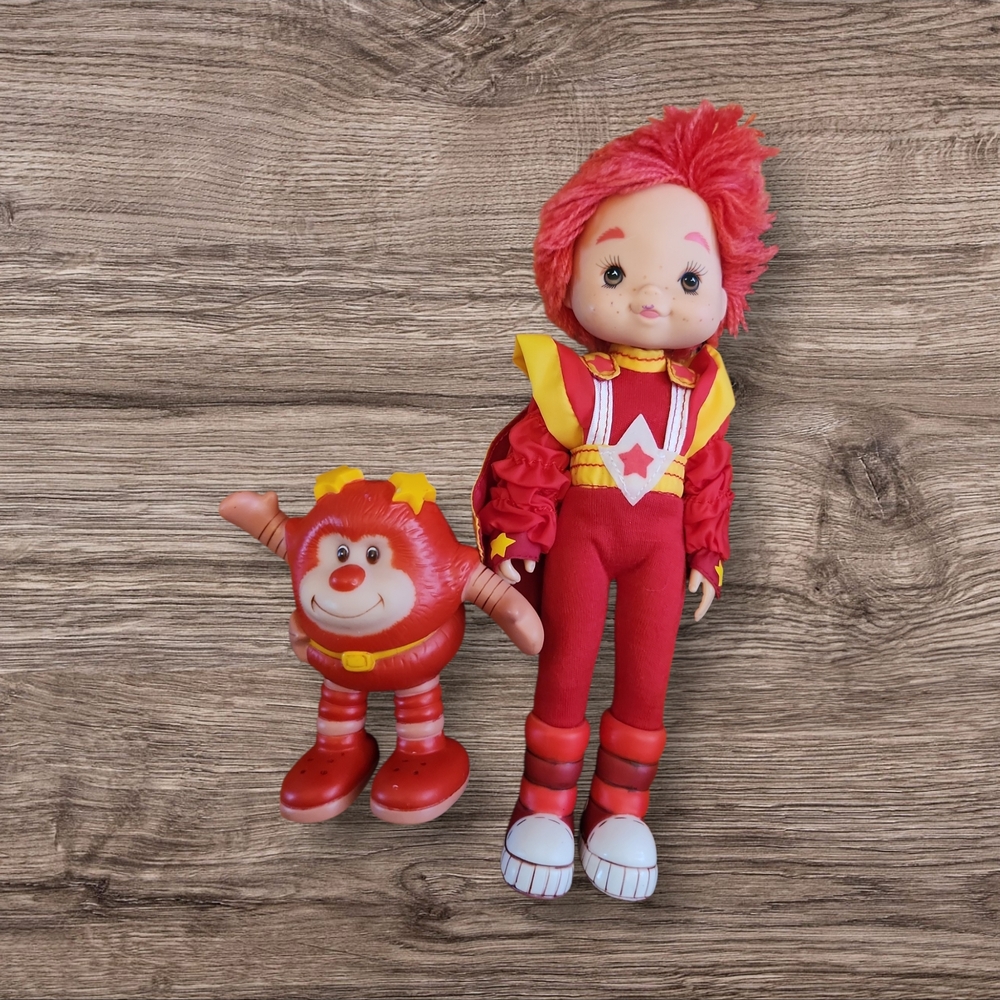 Hallmark Red and Yellow Doll Set